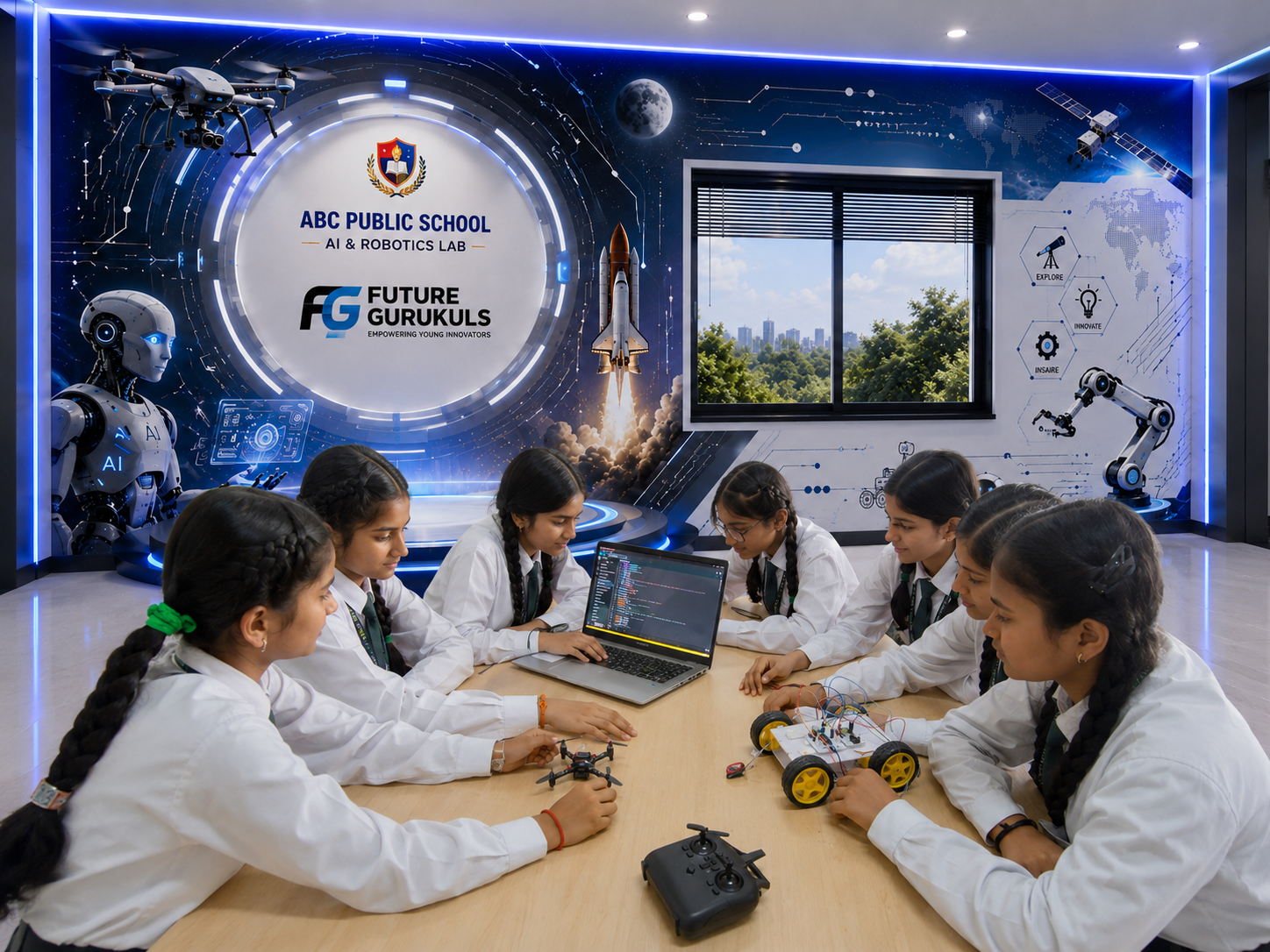 AI & Robotics Lab activity