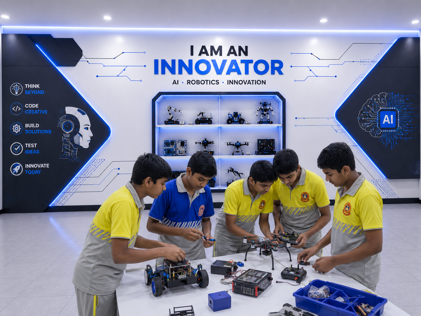 AI & Robotics Lab activity
