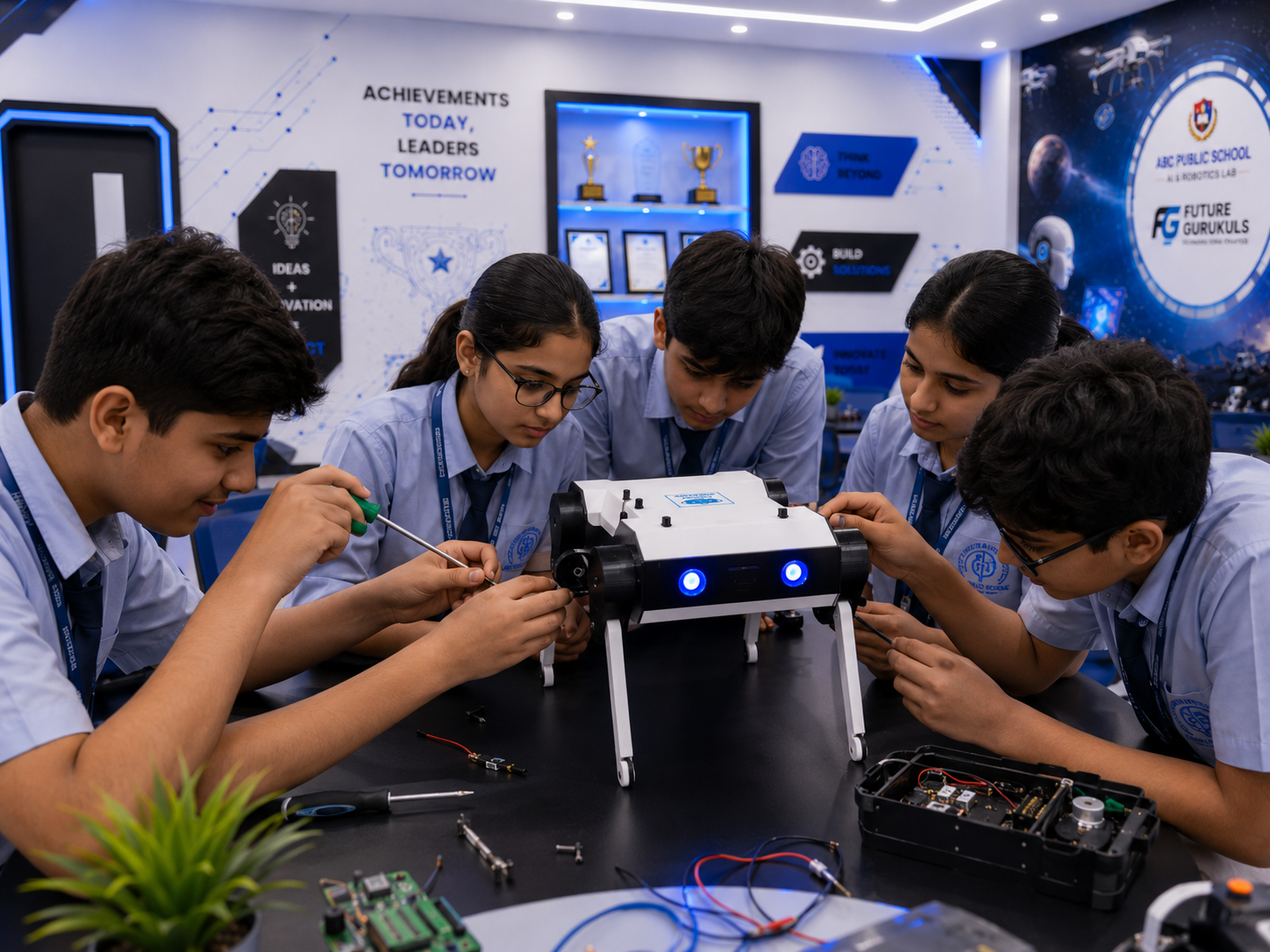 AI & Robotics Lab activity