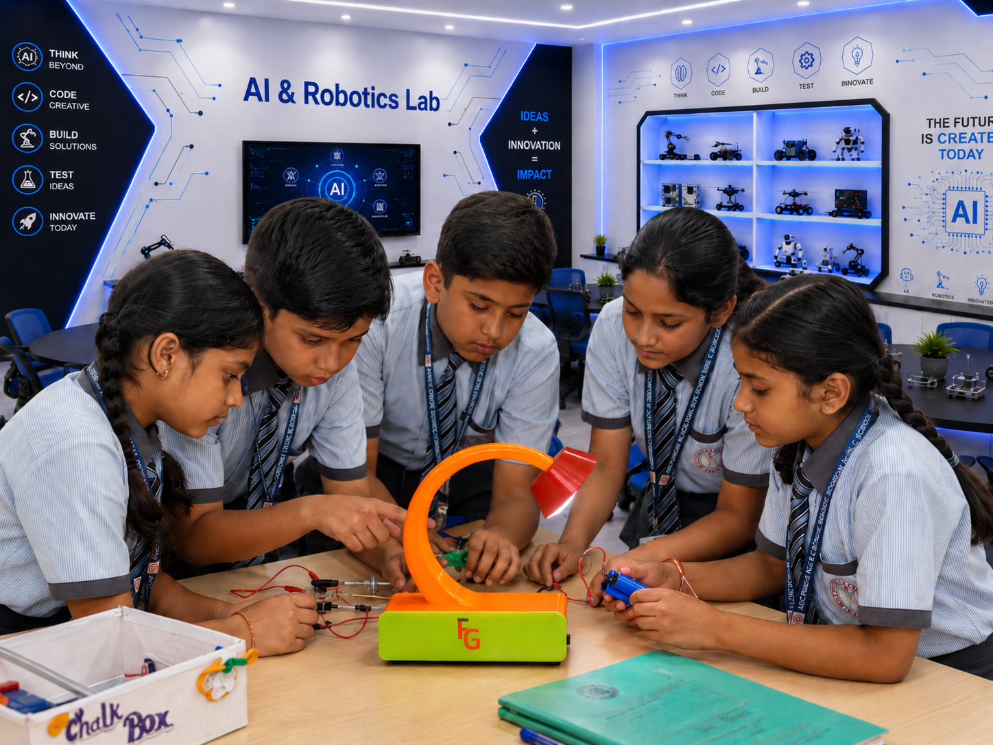 AI & Robotics Lab activity