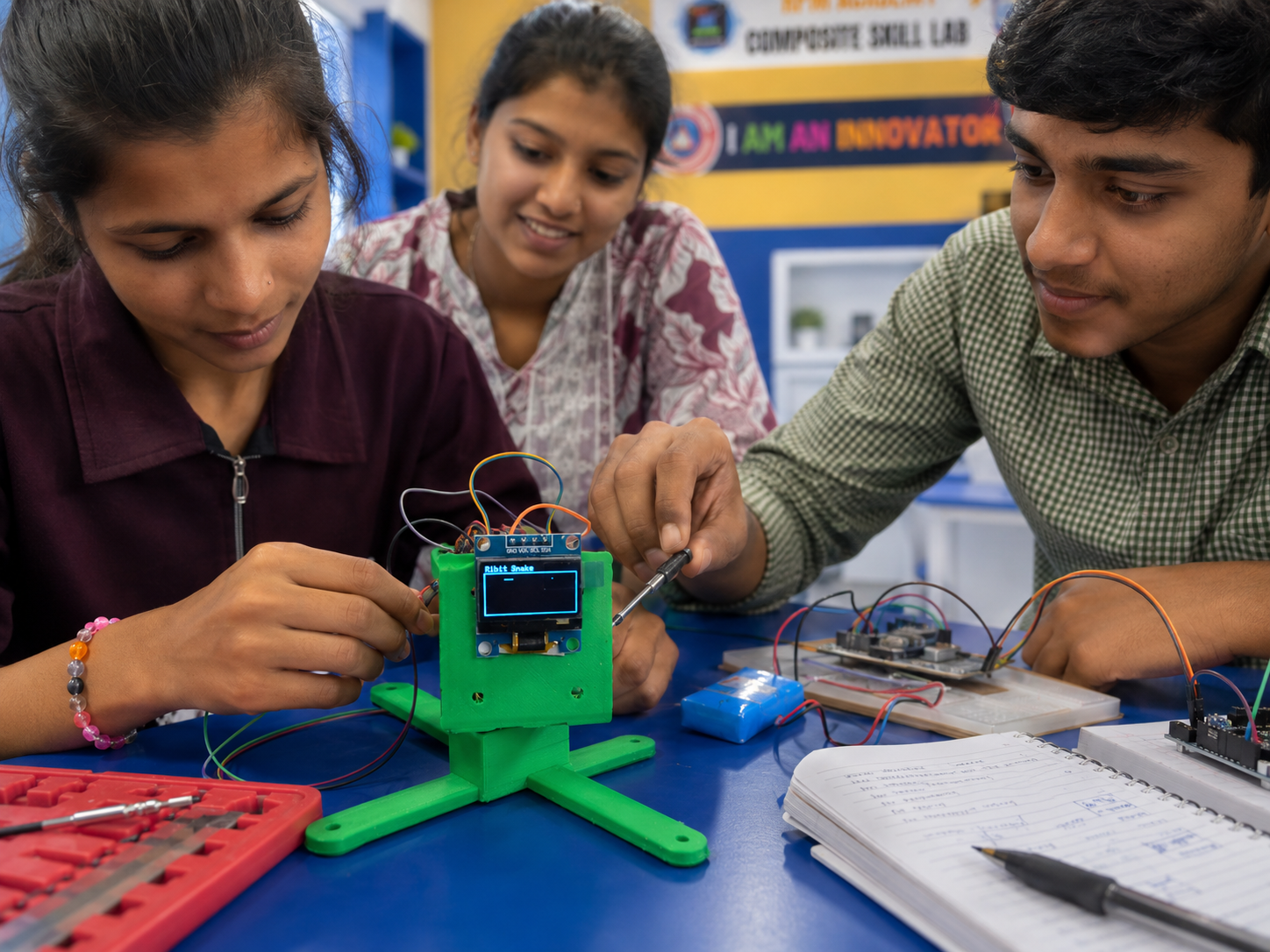 Future Gurukuls Composite Skill Lab in action