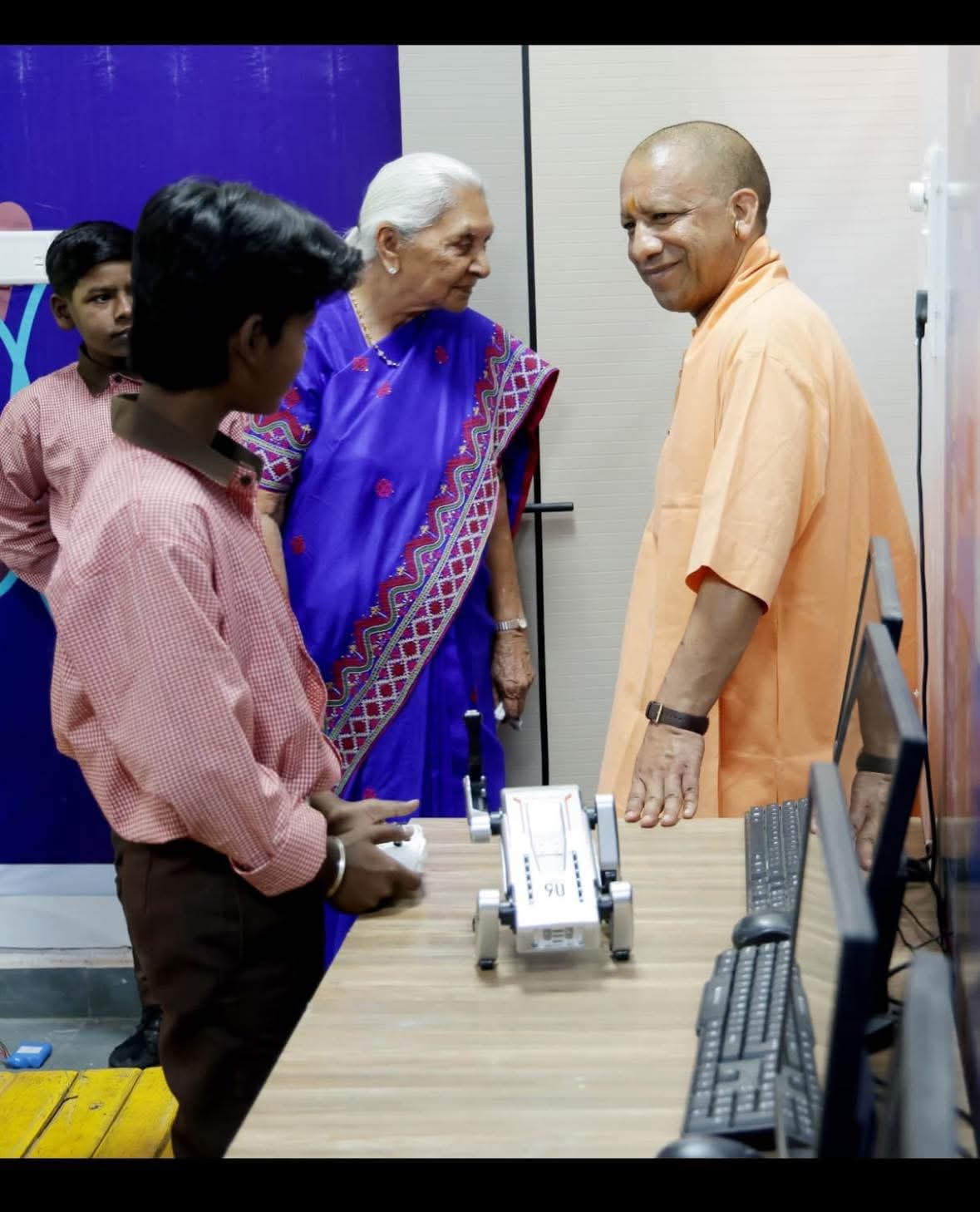 AI and Robotics Lab at Governor House Uttar Pradesh
